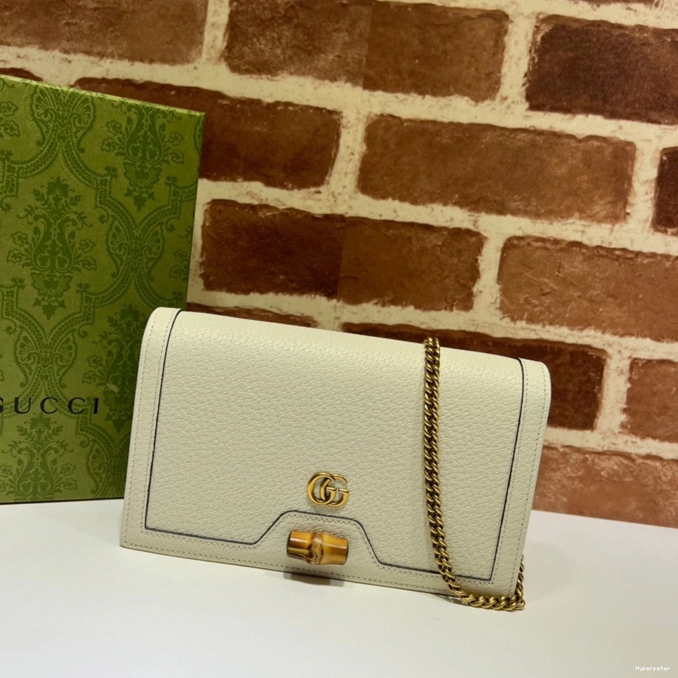 Diana mini Gucci with bamboo bag 0724
